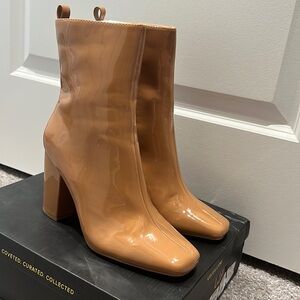 Brand new camel boots